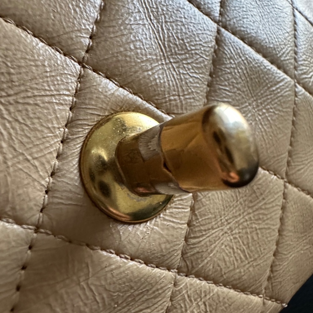 Chanel classic double flap medium ghw - vintage - Picture 11 of 16